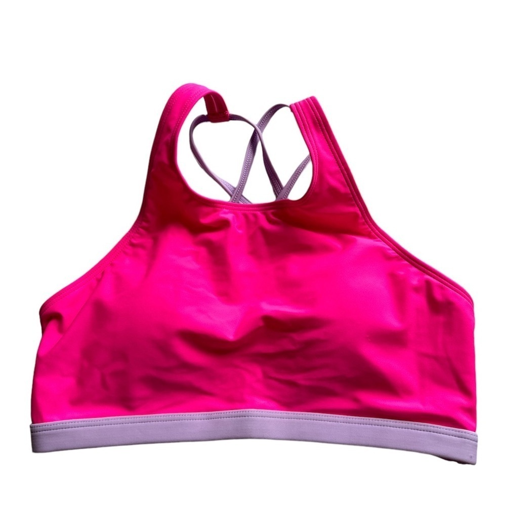 YONIQUE  Two Pink Tone Athletic Sports Bra Size Small BNWT
